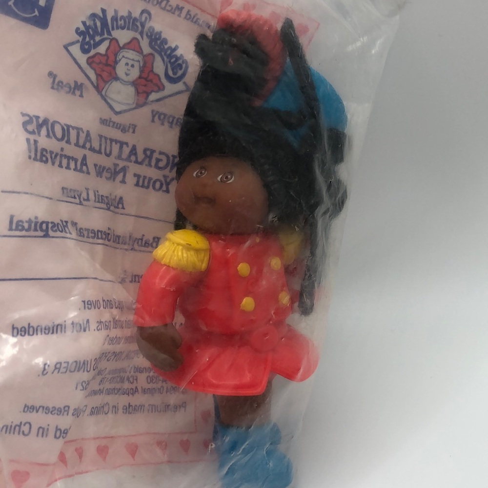 Vintage 1994 McDonalds Toy Cabbage Patch Kids Doll Abigail Lynn SEALED NEW